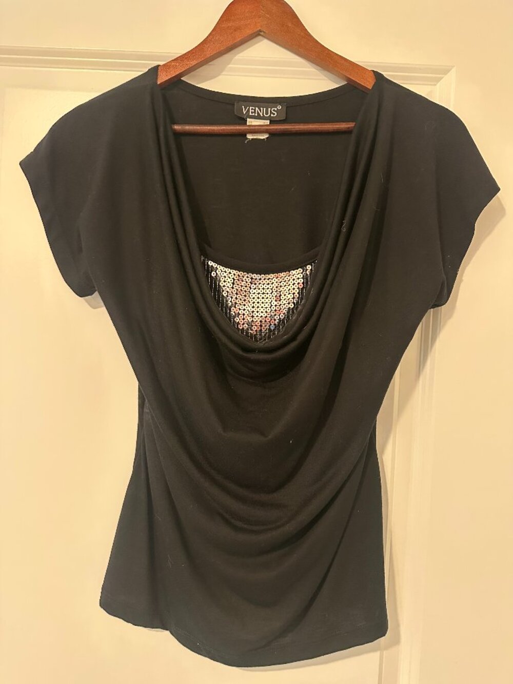 Women's Venus Top with Sequins